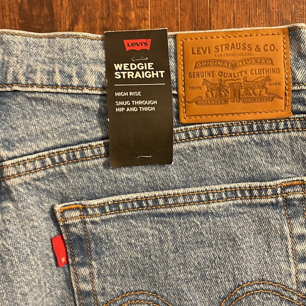 Levi’s Wedgie Straight Button Fly Size 30 x 26 - Picture 6 of 9